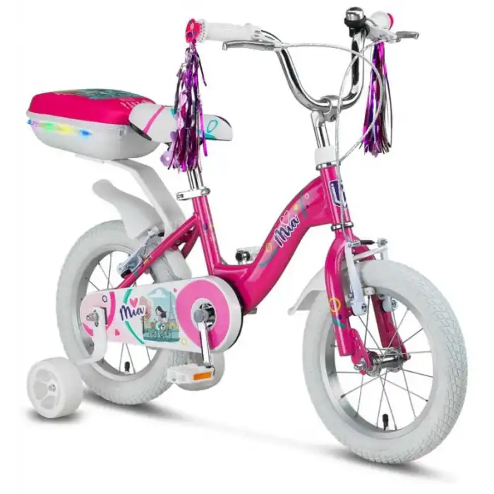 ÜMİT 1420 MIA-CANTA-V KIZ ÇOCUK BİSİKLETİ 14 JANT PEMBE
