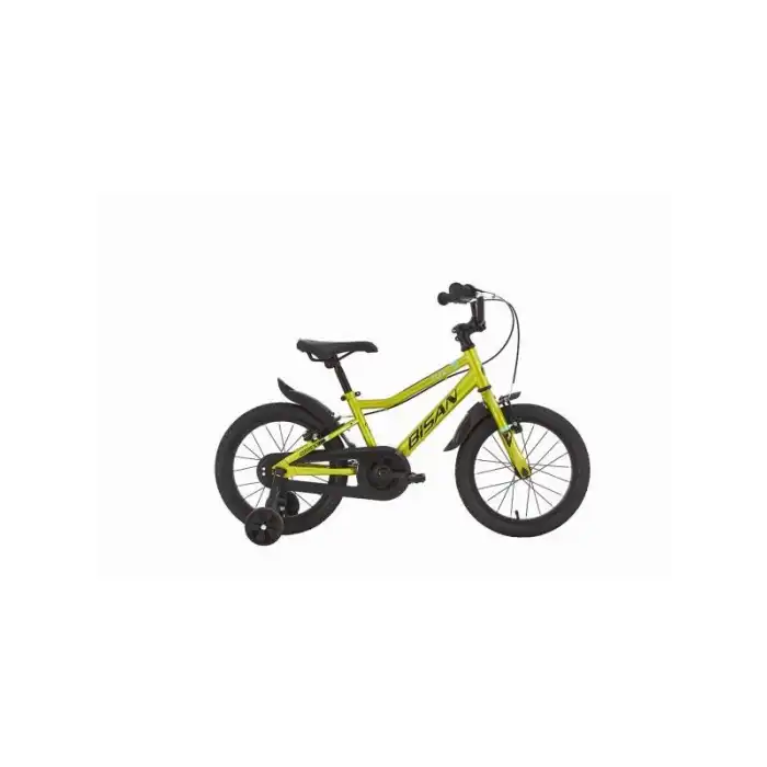 BİSAN FLOKİ ÇOCUK BİSİKLETİ 26CM V 16 JANT YEŞİL SİYAH