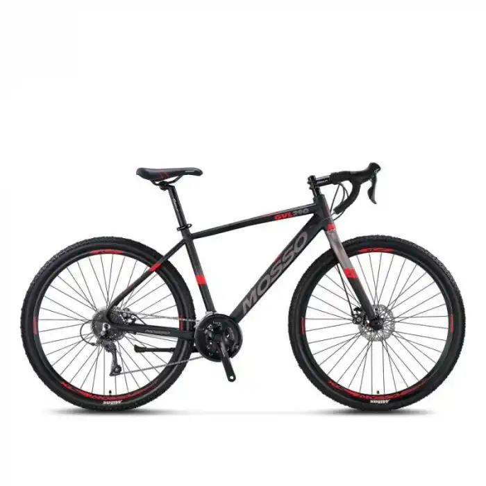 MOSSO GVL290 CLARIS ERKEK YARIŞ BİSİKLETİ 482H MD 29 JANT 16 VİTES SİYAH KIRMIZI