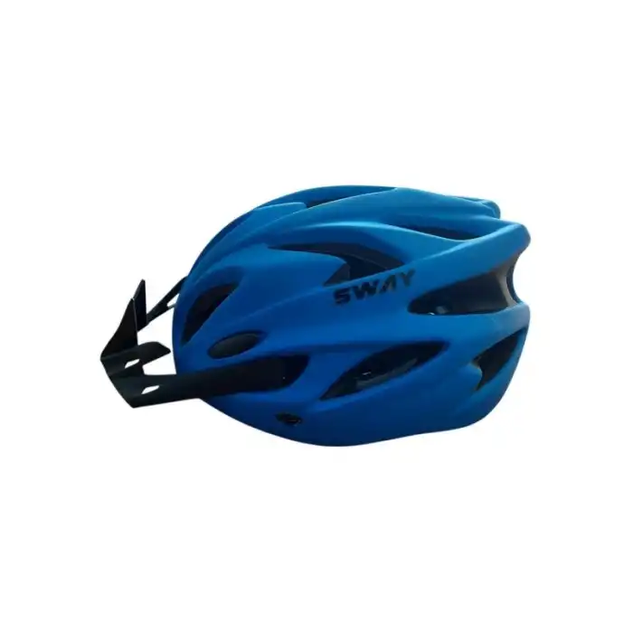 SWAY HELMET NBCYN7 YETİŞKİN KASK AYARLANABİLİR EN 1078 MAVİ