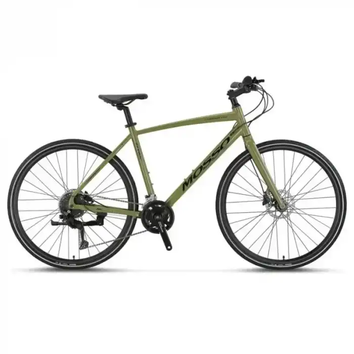 MOSSO LEGARDA-PRO-X18-MDM ERKEK ŞEHİR BİSİKLETİ 510H HD 28 JANT 18 VİTES YEŞİL SİYAH