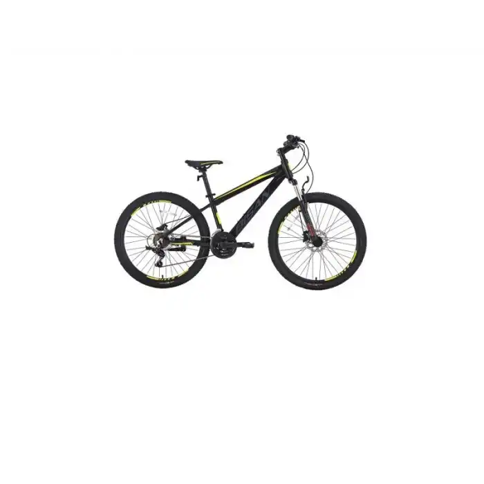 BİSAN COOPER ÇOCUK BİSİKLETİ 28 CM MD 20 JANT 21 VİTES MAT SİYAH SARI