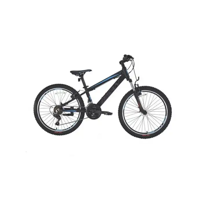 BİSAN COOPER ÇOCUK BİSİKLETİ 28 CM V 20 JANT 21 VİTES MAT SİYAH MAVİ
