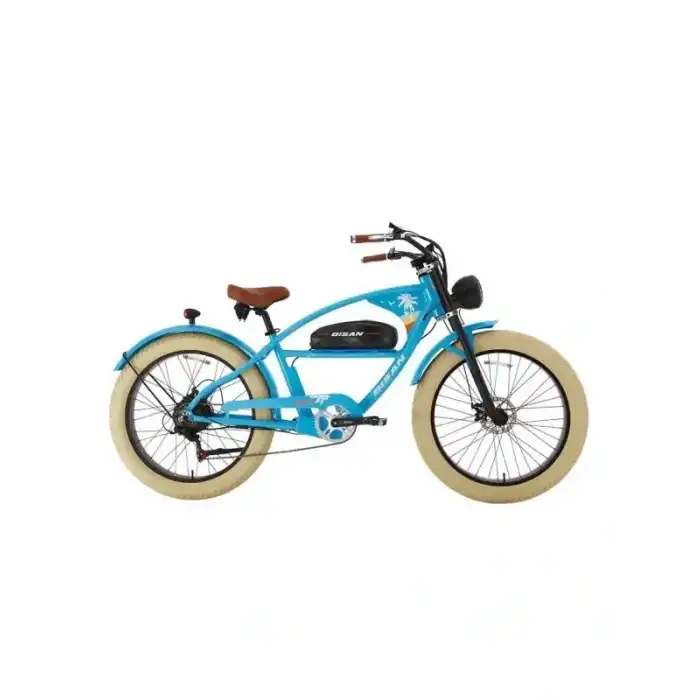 BİSAN RIDER ELEKTRİKLİ BİSİKLET 46CM MD 26 JANT 7 VİTES GÖK MAVİ TURUNCU