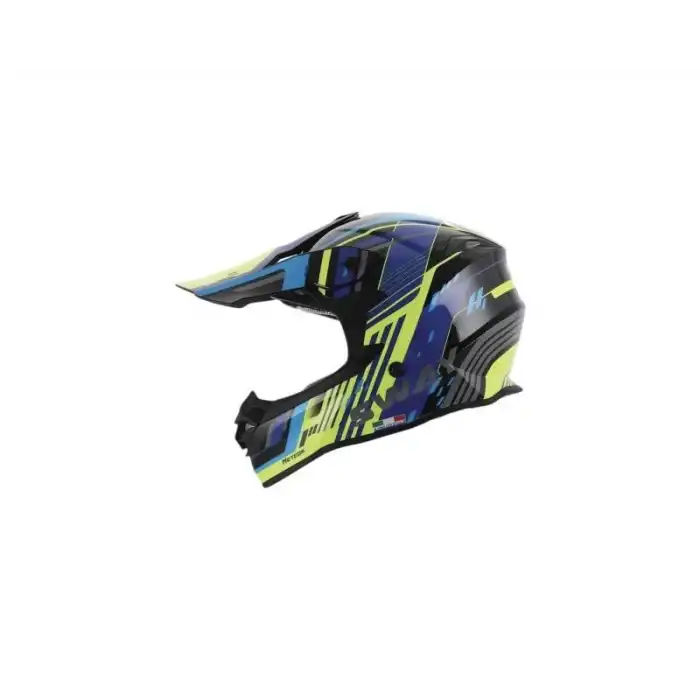 SWAY HELMET FS-617 METEOR CROSS BİSİKLET KASKI L BEDEN SARI MAVİ