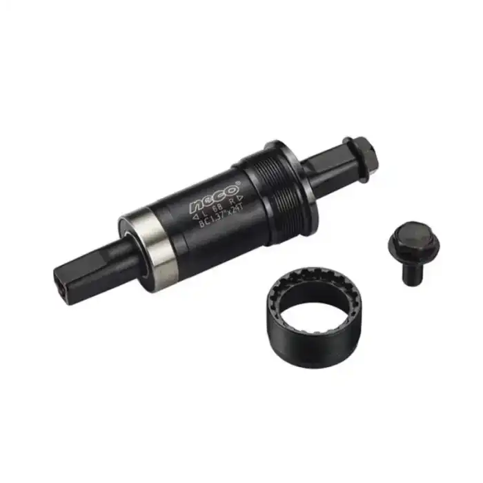 NECO BİSİKLET KASET ORTA YATAK RULMANLI 126MM KUTULU SİYAH YTK-209