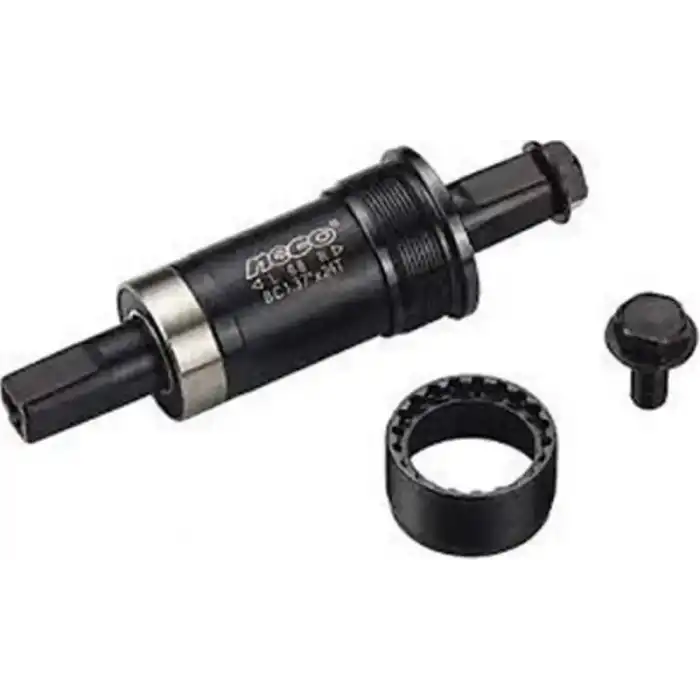 NECO BİSİKLET KASET ORTA YATAK RULMANLI 113MM KUTULU SİYAH YTK-204