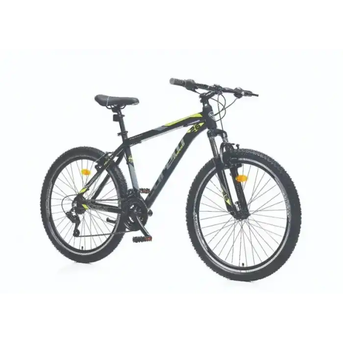 CORELLİ FELİX 3.0 ERKEK DAĞ BİSİKLETİ 380H V 26 JANT 21 VİTES SİYAH SARI GRİ