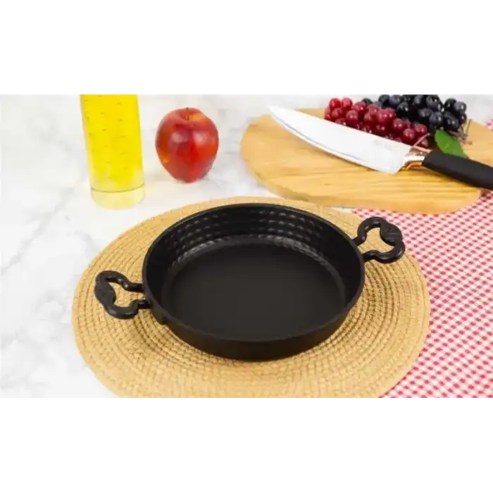 AROW AQUA  DÖKÜM SAHAN 18 CM SİYAH YUVARLAK DC1.TR-3649
