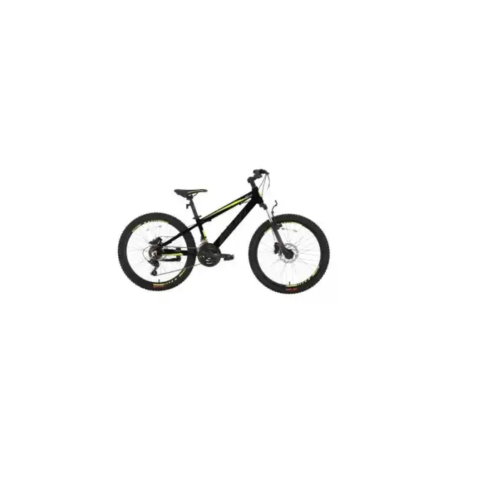 BİSAN COOPER ERKEK DAĞ BİSİKLETİ 35 CM HD 26 JANT 21 VİTES MAT SİYAH SARI