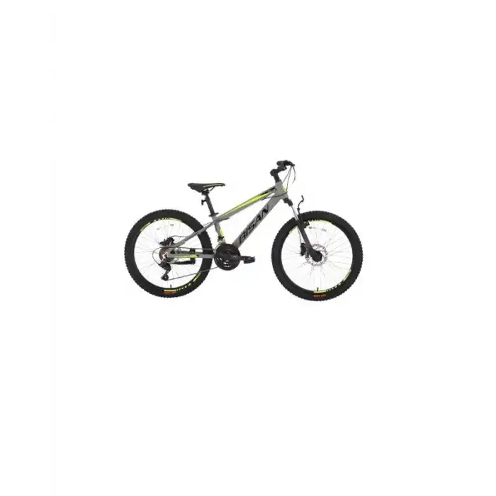 BİSAN COOPER ERKEK DAĞ BİSİKLETİ 35 CM HD 26 JANT 21 VİTES AÇIK GRİ SİYAH SARI