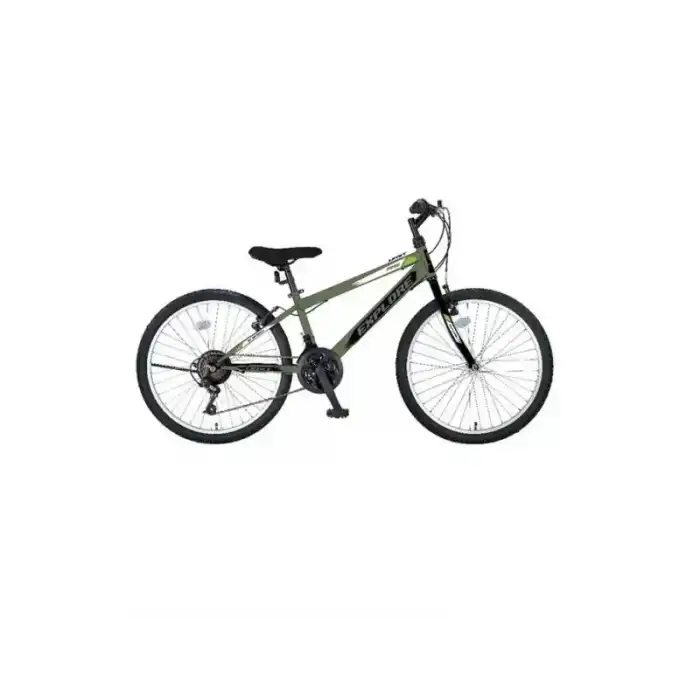 ÜMİT 2433 EXPLORER ERKEK DAĞ BİSİKLETİ V 24 JANT 21 VİTES YEŞİL SİYAH