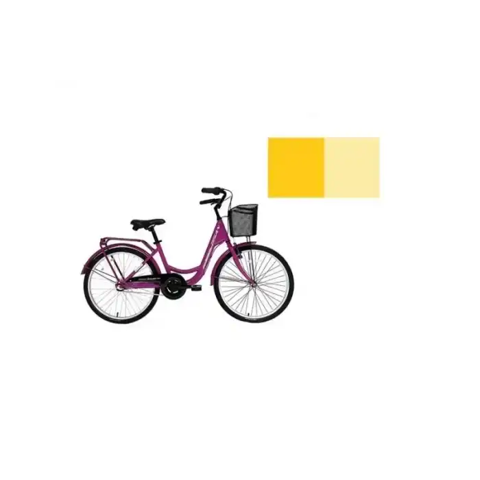 BİSAN SORRENTO KADIN ŞEHİR BİSİKLETİ 44CM V 26 JANT 3 VİTES KREM GOLD