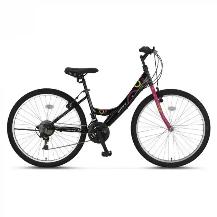 ÜMİT 2600 COLORADO KADIN DAĞ BİSİKLETİ V 26 JANT 21 VİTES SİYAH PEMBE