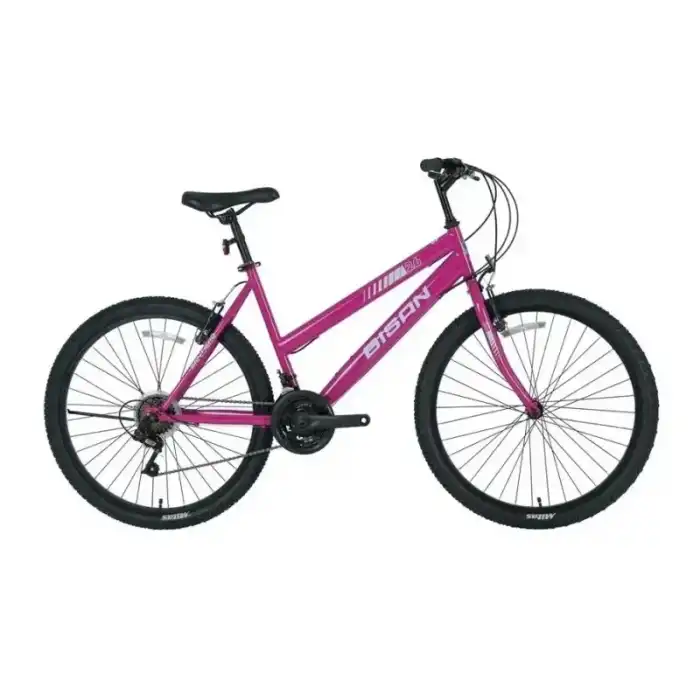 BİSAN SENTIERO KADIN DAĞ BİSİKLETİ 46CM V 26 JANT 21 VİTES MOR BEYAZ