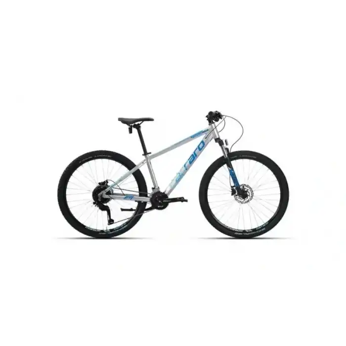 CARRARO FORCE 770C ERKEK DAĞ BİSİKLETİ 381H HD 27.5 JANT 18 VİTES GÜMÜŞ MAVİ AÇIK MAVİ