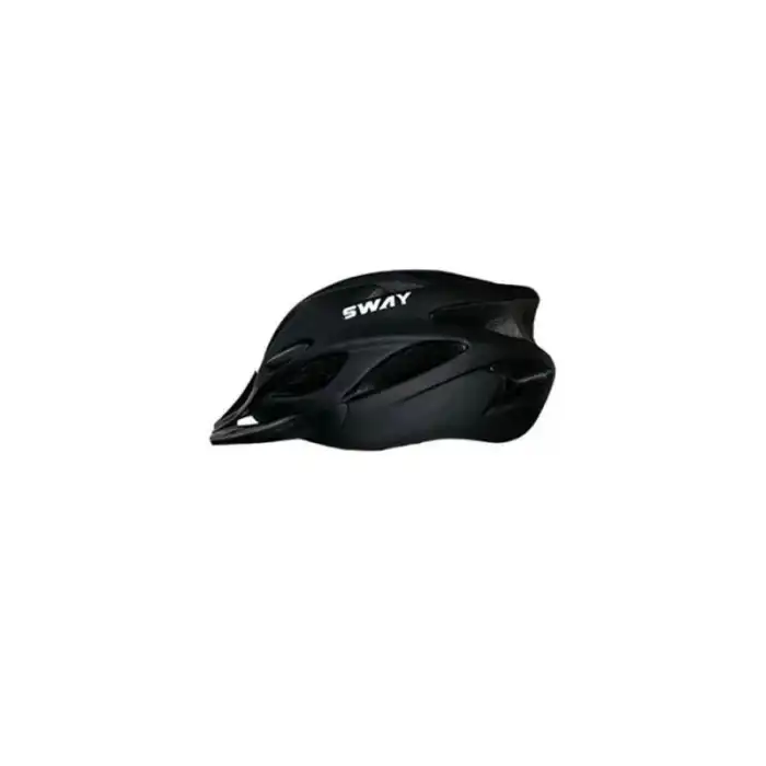SWAY HELMET NBCYN7  YETİŞKİN KASK AYARLANABİLİR EN 1078 SİYAH