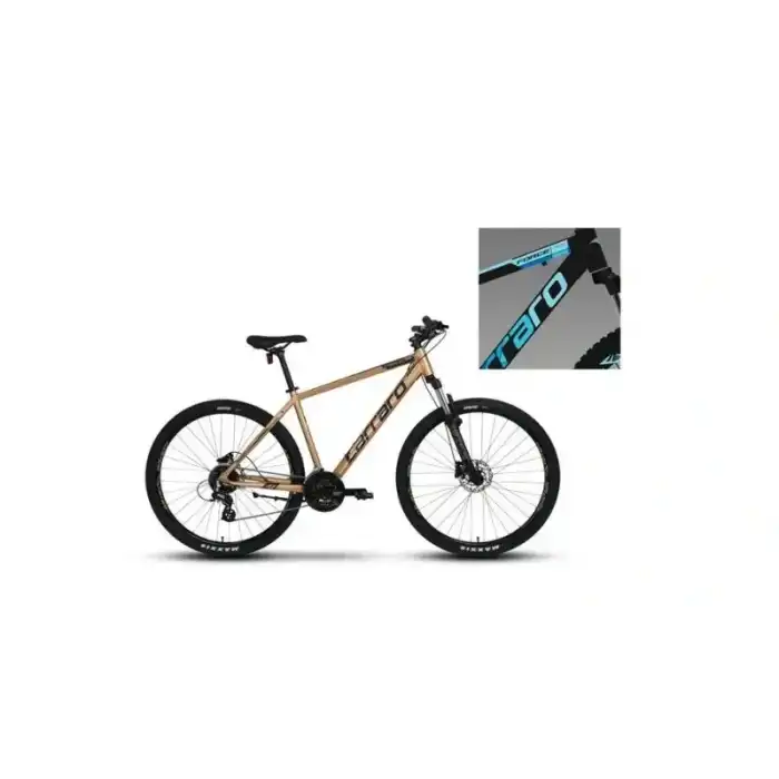 CARRARO FORCE 950 ERKEK DAĞ BİSİKLETİ 520H HD 29 JANT 24 VİTES MAT SİYAH MAVİ AÇIK MAVİ GÜMÜŞ