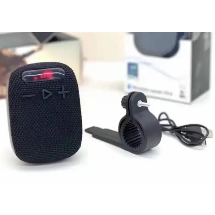 FORTE GT XBYC 2727 BİSİKLET HOPARLÖR WİRELESS SPEAK V5.0 WIND3S SİYAH