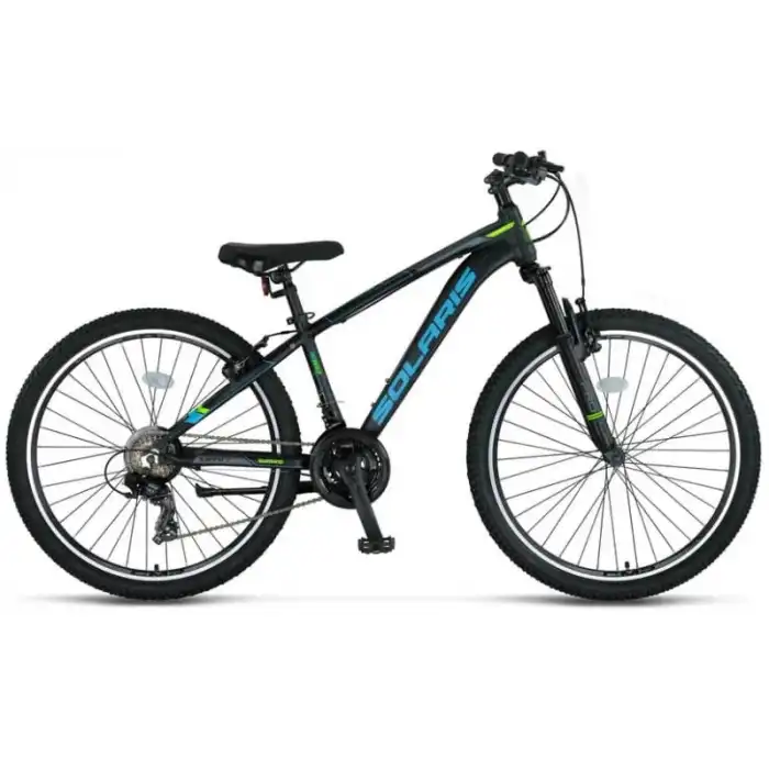 ÜMİT 2450 SOLARIS ERKEK DAĞ BİSİKLETİ 304H V 24 JANT 21 VİTES BLACK BLUE GREEN