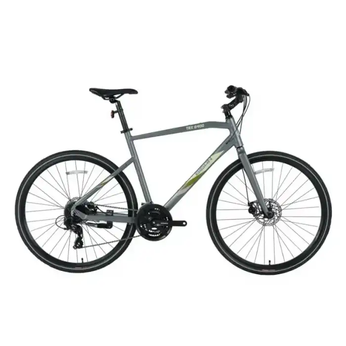 BİSAN TRX 8400 ALTUS ERKEK ŞEHİR BİSİKLETİ 52CM HD 28 JANT 27 VİTES GRİ YEŞİL SARI