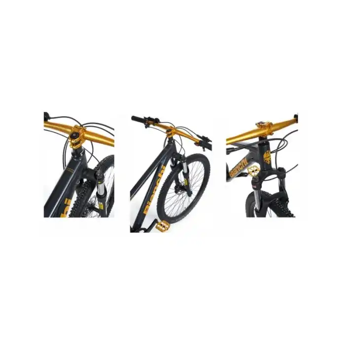 BIANCHI MAGMA 27.X ESSA KADIN DAĞ BİSİKLETİ 380H HD 27.5 JANT 8 VİTES SİYAH SARI