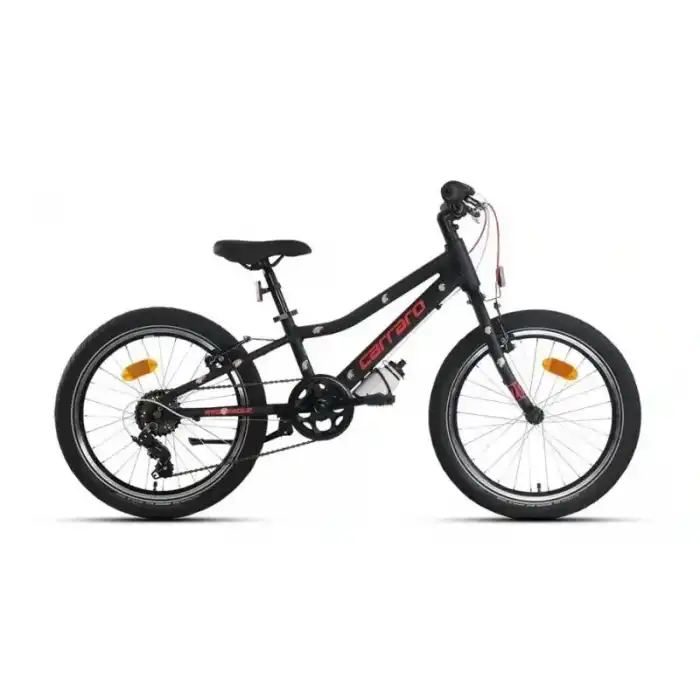 CARRARO RED EAGLE ERKEK ÇOCUK BİSİKLETİ 230H 6 VİTES V 20 JANT MAT SİYAH KIRMIZI