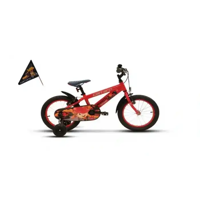 CARRARO MONSTER ERKEK ÇOCUK BİSİKLETİ 220H V 16 JANT KIRMIZI GRİ SİYAH