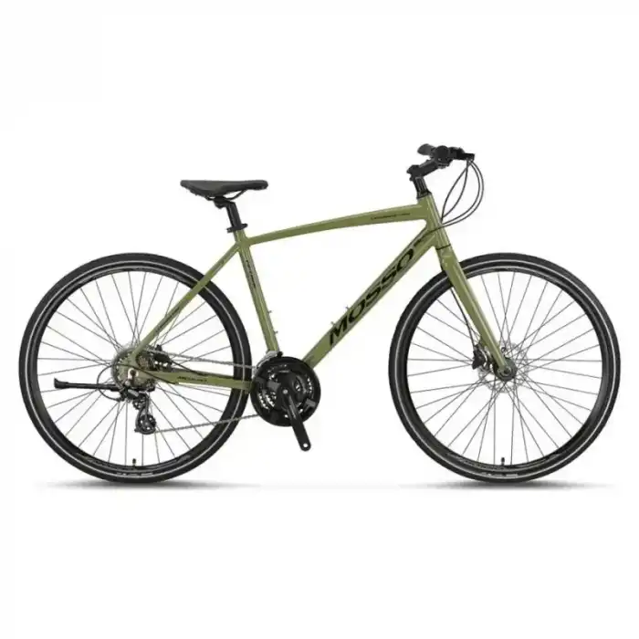 MOSSO LEGARDA-PRO-X21-MDM ERKEK ŞEHİR BİSİKLETİ 510H HD 28 JANT 21 VİTES YEŞİL SİYAH