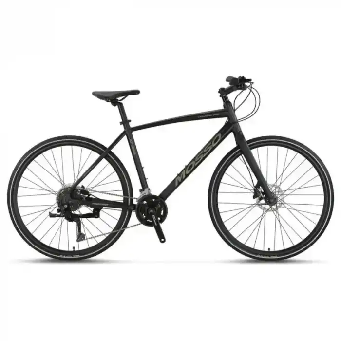 MOSSO LEGARDA-PRO-X18-MDM ERKEK ŞEHİR BİSİKLETİ 460H HD 28 JANT 18 VİTES SİYAH ANTRASİT