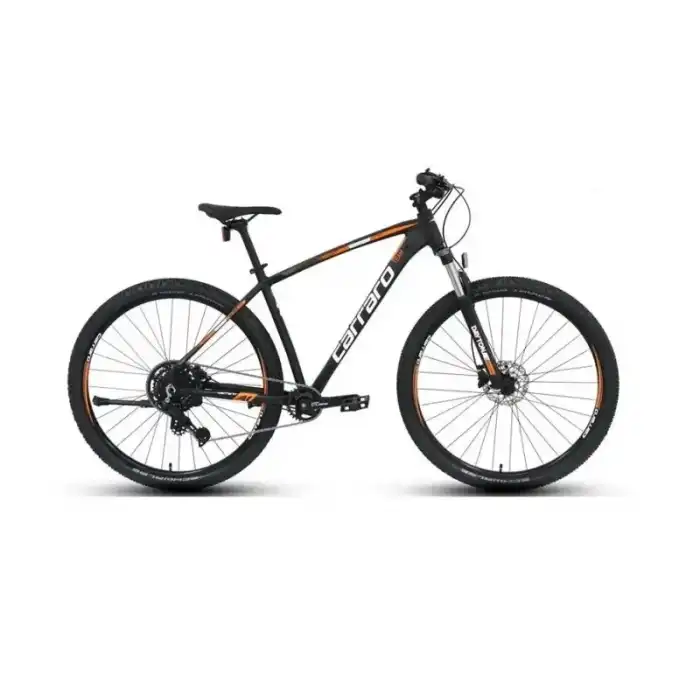 CARRARO DAYTONA 909 ERKEK DAĞ BİSİKLETİ 440H HD 29 JANT 9 VİTES MAT SİYAH BEYAZ TURUNCU