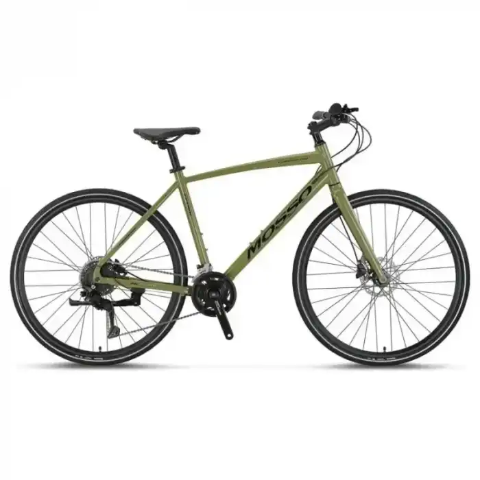 MOSSO LEGARDA-PRO-X18-MDM ERKEK ŞEHİR BİSİKLETİ 460H HD 28 JANT 18 VİTES YEŞİL SİYAH