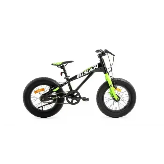 BİSAN LIMIT ERKEK ÇOCUK BİSİKLETİ 23CM V 16 JANT SİYAH YEŞİL