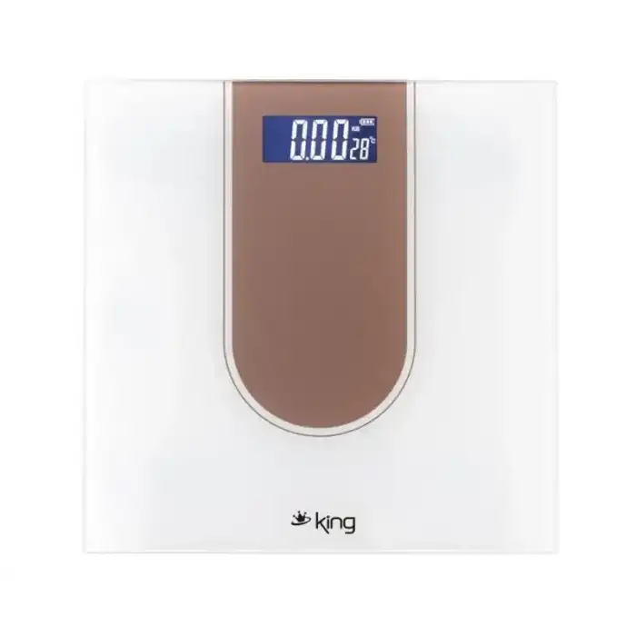 KİNG HERA DİJİTAL CAM BANYO BASKÜLÜ HBB-820 BEYAZ