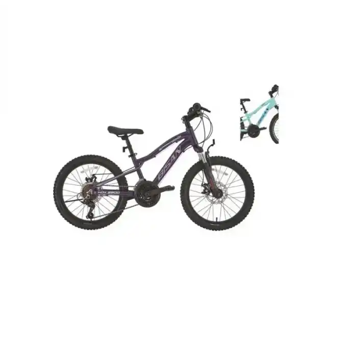 BİSAN KDX 2500-D KIZ ÇOCUK BİSİKLETİ 28CM MD 20 JANT 21 VİTES TURKUAZ MAVİ BEYAZ
