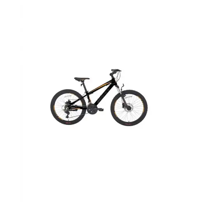 BİSAN COOPER ERKEK DAĞ BİSİKLETİ 37 CM HD 27.5 JANT 21 VİTES MAT SİYAH TURUNCU