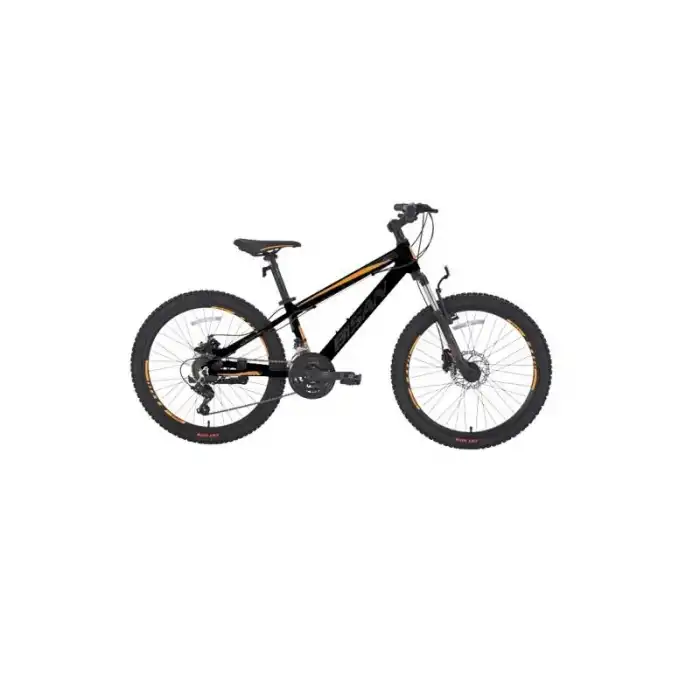 BİSAN COOPER ERKEK DAĞ BİSİKLETİ 35 CM HD 26 JANT 21 VİTES MAT SİYAH TURUNCU