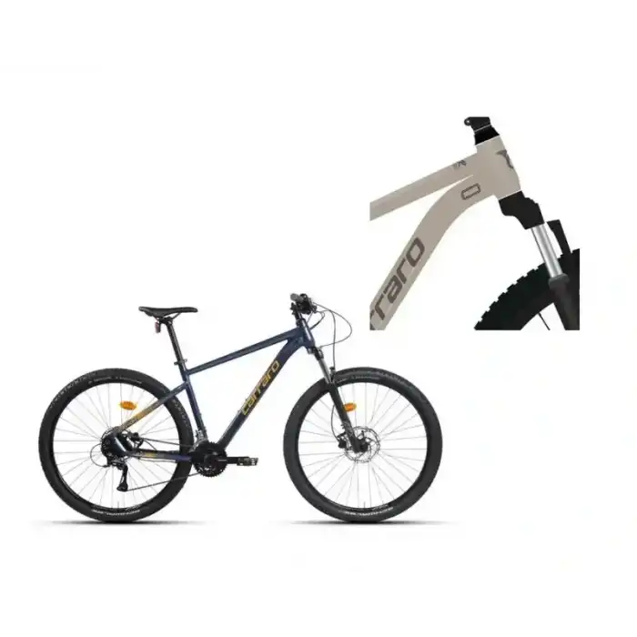 CARRARO CRX 924 ERKEK DAĞ BİSİKLETİ 440H HD 29 JANT 24 VİTES GÜL GRİ KOYU GRİ
