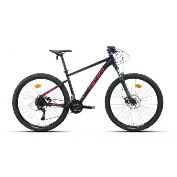 CARRARO CRX 724 ERKEK DAĞ BİSİKLETİ 400H HD 27.5 JANT 24 VİTES KARANLIK MOR KIRMIZI