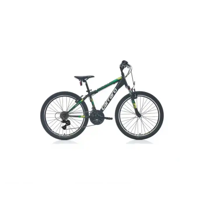 CARRARO SPEED 240 ERKEK DAĞ BİSİKLETİ 360H V 24 JANT 21 VİTES MAT SİYAH YEŞİL KOYU YEŞİL