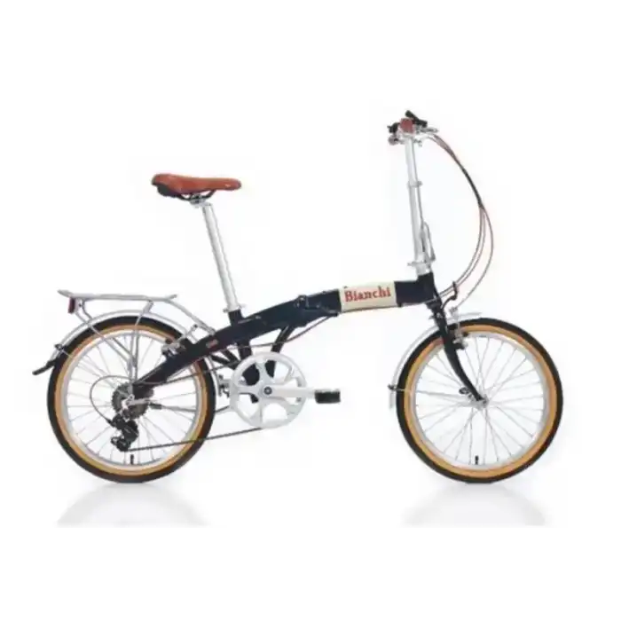 BIANCHI FOLDING NEW VINTAGE KATLANIR BİSİKLET 290H V 20 JANT 7 VİTES BL SİYAH GLOSSY