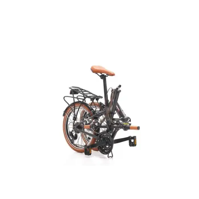 CARRARO FLEXI 121 KATLANIR BİSİKLET 350H V 20 JANT 21 VİTES MAT HAKİ SİYAH BAKIR