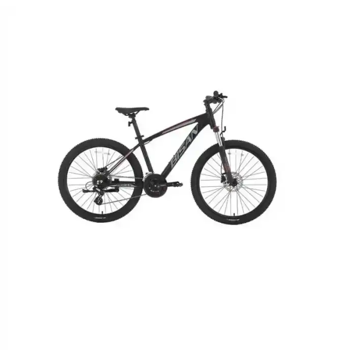 BİSAN MTX 7300 ERKEK DAĞ BİSİKLETİ 43 CM HD 29 JANT 24 VİTES MAT SİYAH GRİ