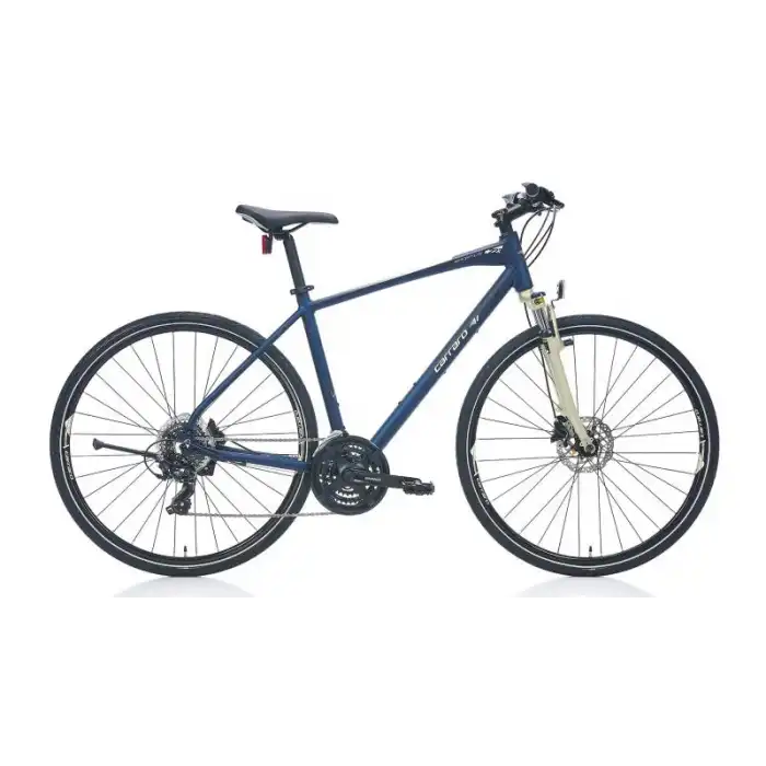 CARRARO SPORTIVE 223 ERKEK ŞEHİR BİSİKLETİ 508H HD 28 JANT 21 VİTES MAT LACİVERT-AÇIK SARI-GRİ