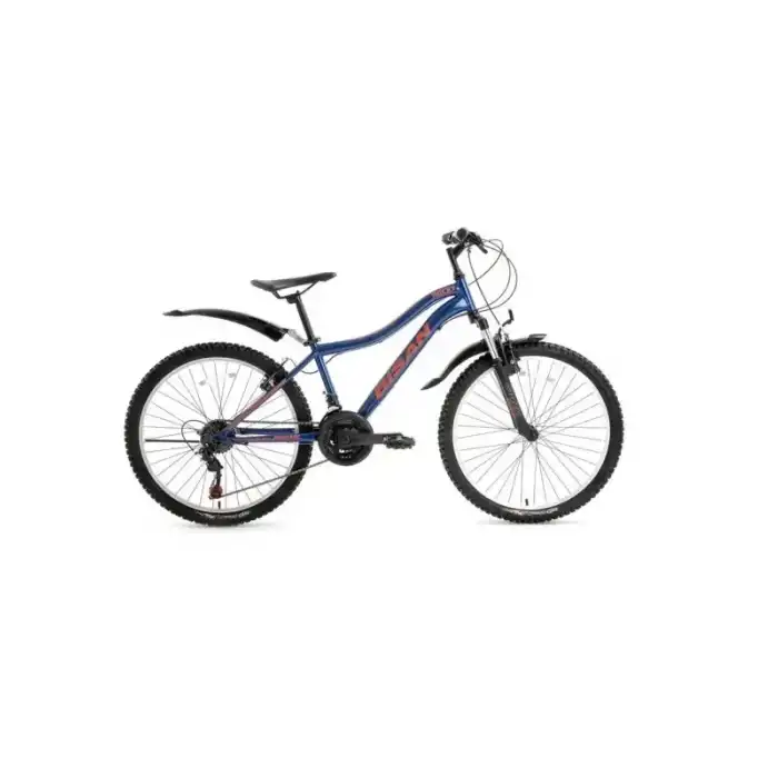 BİSAN ROCKY ERKEK DAĞ BİSİKLETİ 42CM V 26 JANT 21 VİTES LACİVERT KIRMIZI