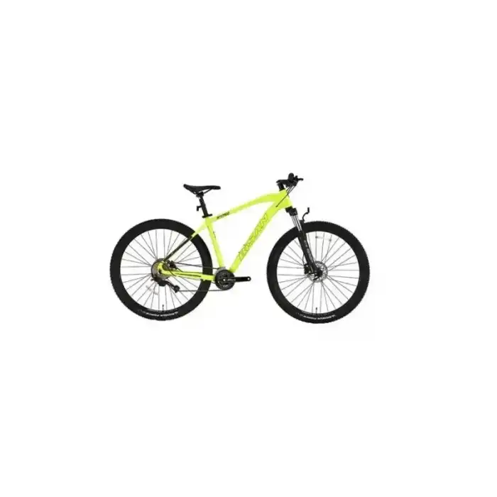 BİSAN MTX 7500 CUES ERKEK DAĞ BİSİKLETİ 48 CM HD 29 JANT 20 VİTES NEON SARI BEYAZ SİYAH