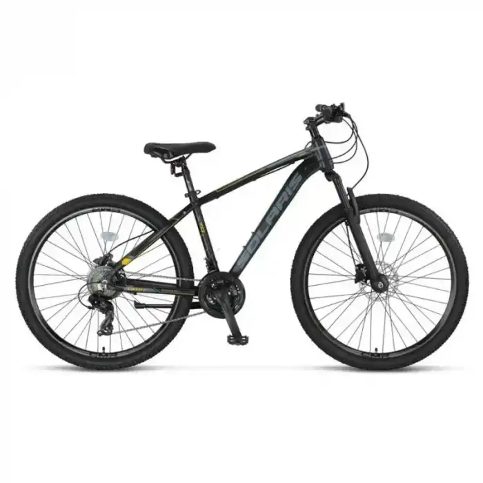 ÜMİT 2752 SOLARIS-M-HD ERKEK DAĞ BİSİKLETİ 460H 27.5 JANT 21 VİTES SİYAH SARI