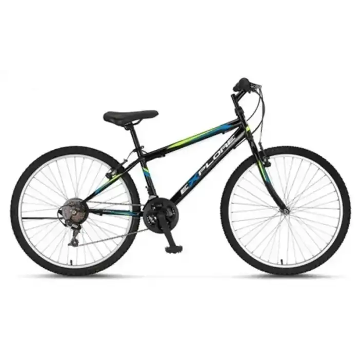 ÜMİT 2633 EXPLORER ERKEK DAĞ BİSİKLETİ V 26 JANT 21 VİTES SİYAH LİME