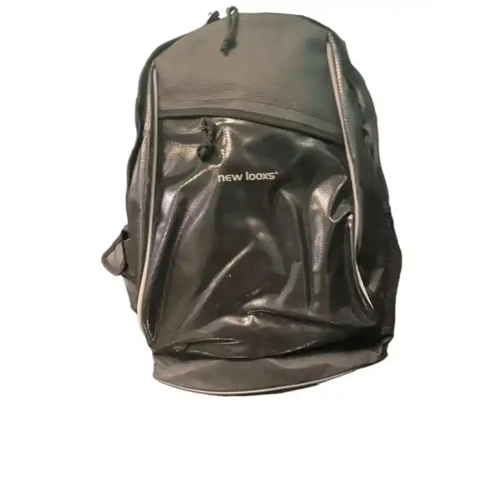NEW LOOXS SIRT ÇANTASI THE WAVE 37L 34 x 45 x 24 cm  BİSİKLET ARKA BAGAJ UYUMLU 205 SİYAH