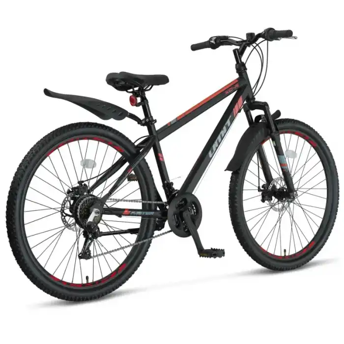 ÜMİT 2643 FASTER 2D ERKEK DAĞ BİSİKLETİ MD 26 JANT 21 VİTES SİYAH KIRMIZI